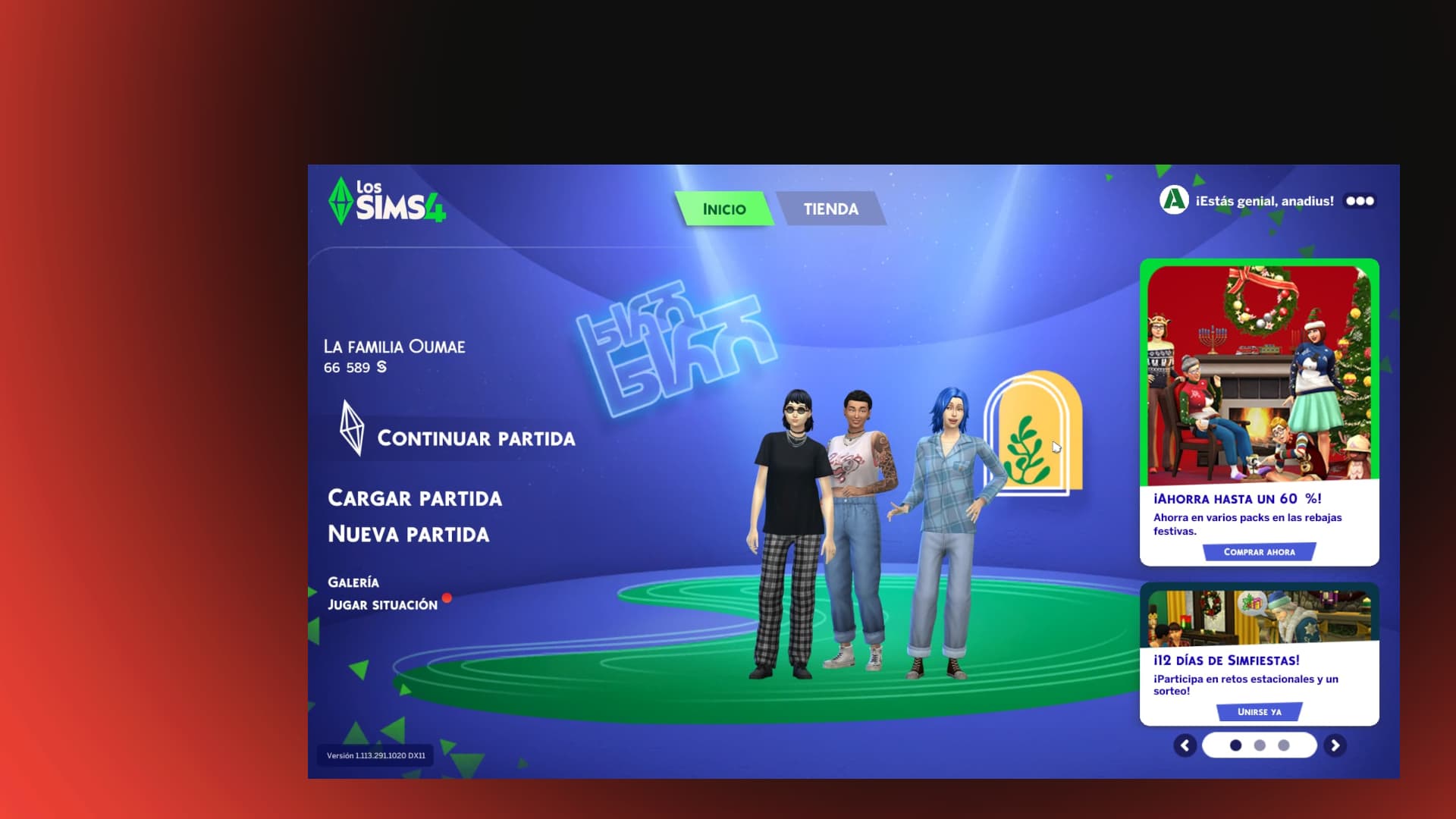 The Sims 4 (Anadius repack) on Linux Mint