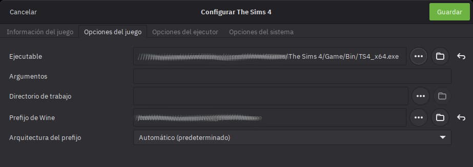 The Sims 4 Game Options